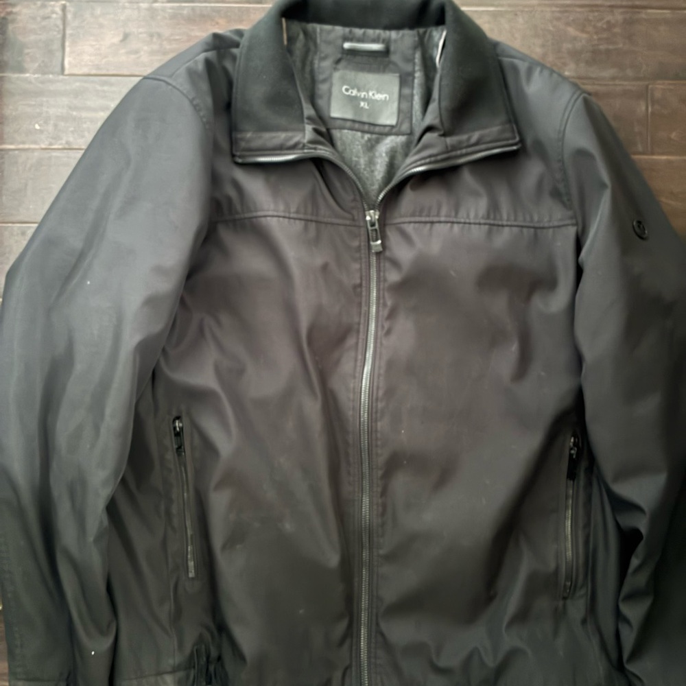 Calvin Klein Men's Dark Gray Jacket
